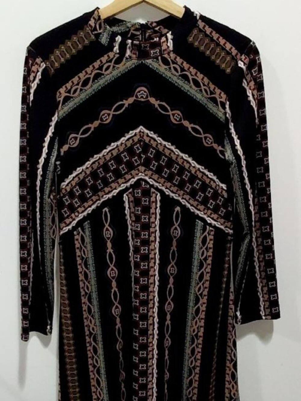 FREE PEOPLE Stella Long Sleeve Mini Dress Size L